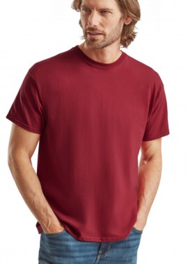 Fruit of the Loom - Ανδρικό T-Shirt 61-082-0 Fruit of the Loom Brick Red