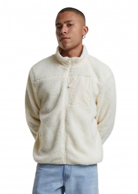 Urban Classics - Jacket Teddy TB7260 Urban Classics Whitesand