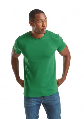 Fruit of the Loom - T-Shirt 61-430-0 Fruit of the Loom Iconic 150 Slim Fit Retro Heather Green