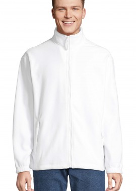 SOLS - Ανδρική Ζακέτα Fleece 55000 SOL'S North White