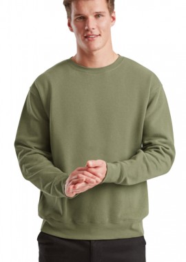 Fruit of the Loom - Φούτερ 62-154-0 Fruit of the Loom Premium Set In Classic Olive