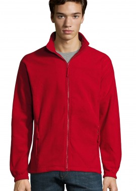SOLS - Ανδρική Ζακέτα Fleece 55000 SOL'S North Red