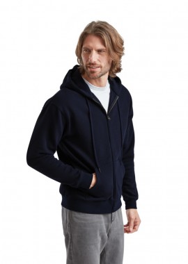 Fruit of the Loom - Zip Hoodie Φούτερ 62-034-0 Fruit of the Loom Deep Navy