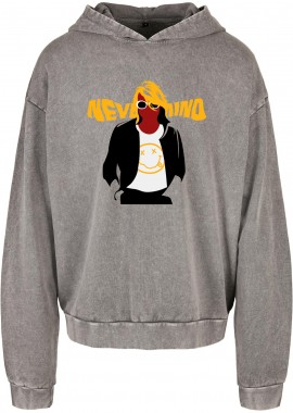 Rock Avenue - Oversized Premium Hoodie Nirvana Cobain Nevermind 01 Rock Avenue Asphalt