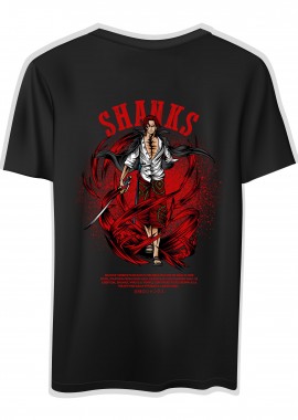 Pop Culture - T-Shirt One Piece Shanks Pop Culture Black
