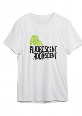 Rock Avenue - T-Shirt Arctic Monkeys Fa Rock Avenue White