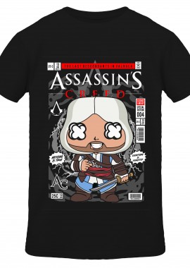 Pop Culture - T-Shirt Assasin Creed Pop Culture Black