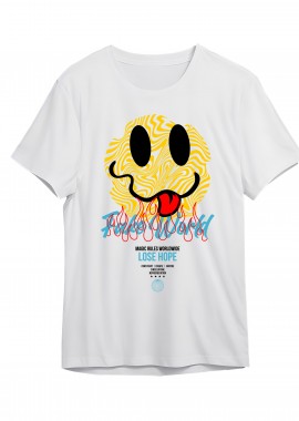 Pop Culture - T-Shirt Fake World Pop Culture White