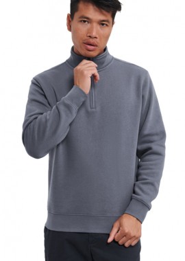 Russell - Φούτερ Authentic 1/4 Zip R-270M-0 Russell Convoy Grey