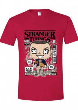 Pop Culture - T-Shirt Eleven With Eggos Stranger Things Pop Culture Red