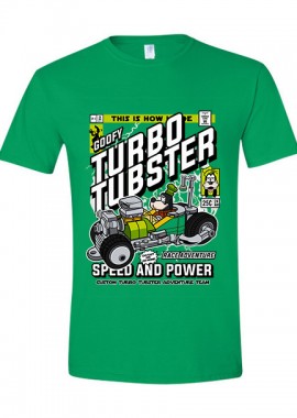 Pop Culture - T-Shirt Goofys Turbo Tubster Pop Culture Irish Green