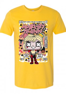 Pop Culture - T-Shirt Harley Quinn Pop Culture Daisy