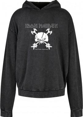 Rock Avenue - Oversized Premium Hoodie Iron Maiden The Final Frontier Rock Avenue Black