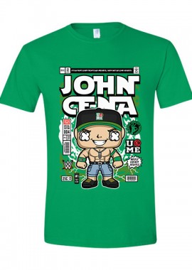 Pop Culture - T-Shirt John Cena Pop Culture Irish Green