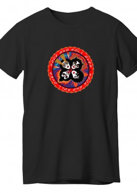 Rock Avenue - T-Shirt KISS Rock N Roll Rock Avenue Black