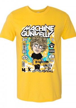 Pop Culture - T-Shirt Machine Gun Kelly Pop Culture Daisy