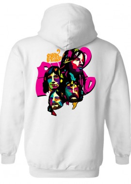 Rock Avenue - Hoodie Pink Floyd1 Rock Avenue White