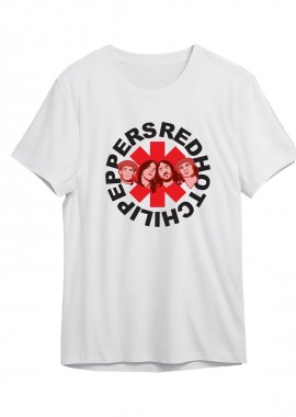 Rock Avenue - T-Shirt Rhcp Art2 Rock Avenue White