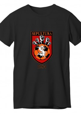 Rock Avenue - T-Shirt Sepultura 1984 Rock Avenue Black