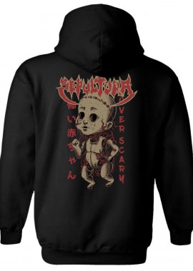 Rock Avenue - Hoodie Sepultura Doll Rock Avenue Black
