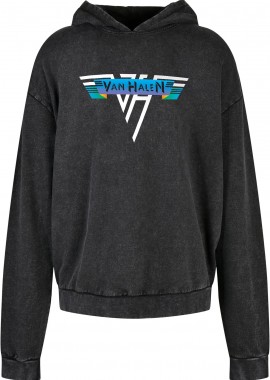 Rock Avenue - Oversized Premium Hoodie Van Halen One Logo Art Rock Avenue Black