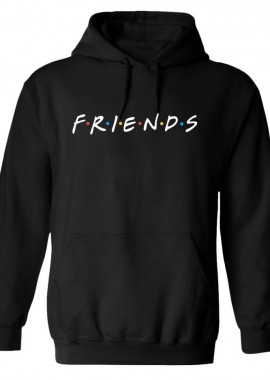 Pop Culture - Hoodie Friends Pop Culture Black