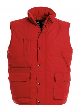 B & C - Αμάνικο Μπουφάν Explorer JU880 B & C Red