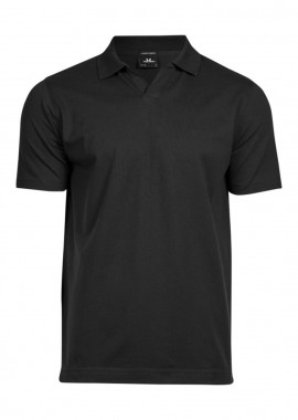 Tee Jays - Ανδρικό Polo V-Neck Luxury Stretch 1404 Tee Jays Black