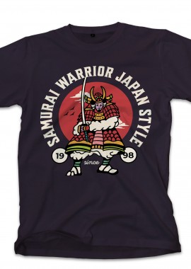 Pop Culture - T-Shirt Samurai Warrior Japan Pop Culture Black