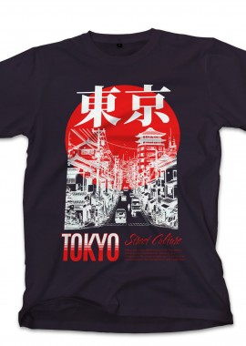 Pop Culture - T-Shirt Tokyo Street Culture Pop Culture Black