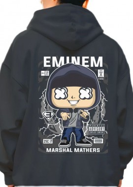 Pop Culture - Hoodie Eminem 8 Mile Pop Culture Black