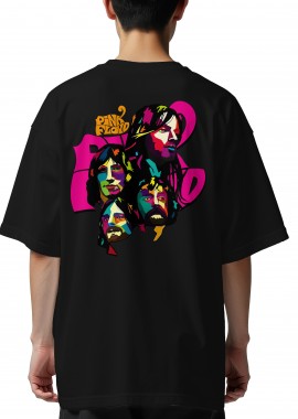 Rock Avenue - Oversized T-Shirt Pink Floyd 1 Rock Avenue Black