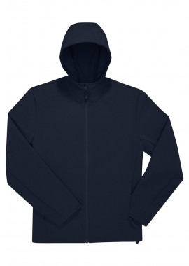 B & C - Softshell με Κουκούλα 46042200 B & C Reset 3Lr Unisex Navy