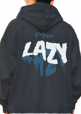 Pop Culture - Hoodie Lazy Pop Culture Black