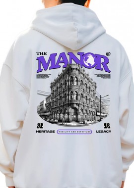 Pop Culture - Hoodie Vintage Graphic Pop Culture White