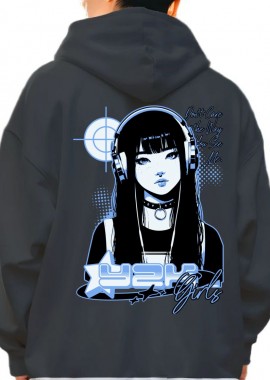 Pop Culture - Hoodie Y2K Girl Pop Culture Black