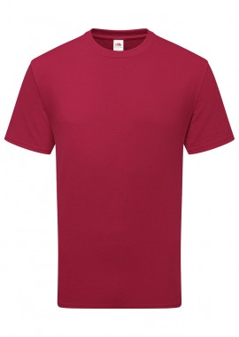 Fruit of the Loom - Ανδρικό T-Shirt 061362 Fruit of the Loom Pure Cotton Cranberry