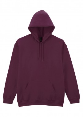 Gildan - Φούτερ με Κουκούλα SF500 Gildan Softstyle Midweight Fleece Maroon