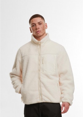 BYB - Μπουφάν Sherpa Fleece BY406 Build Your Brand Unisex White Sand