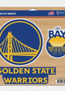 Wincraft - Wincraft Nba Fan Mag 11X11 Gs Warriors (9000179129_76362)