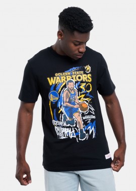 Mitchell & Ness - Mitchell & Ness Chalked Up Golden State Warriors Ανδρικό T-Shirt (9000288451_1469)