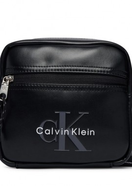 Calvin Klein - Ανδρική Τσάντα Χιαστί Calvin Klein LV04D3445G-UB1 Μαύρη