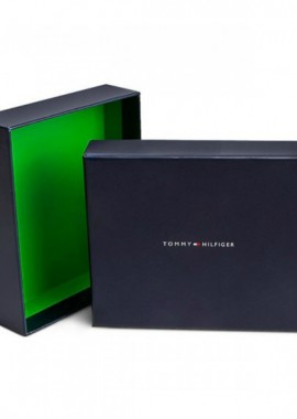 Tommy Hilfiger - Ανδρικό Πορτοφόλι Tommy Hilfiger Johnson N-S AM0AM00664-002 Μαύρο