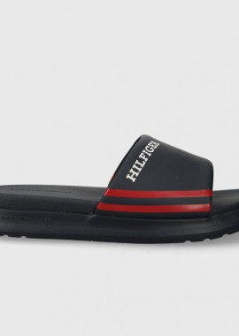 Tommy Hilfiger - Ανδρικές Παντόφλες Tommy Hilfiger Pool Slide Dual Density FM0FM05017 DW5 Μπλε